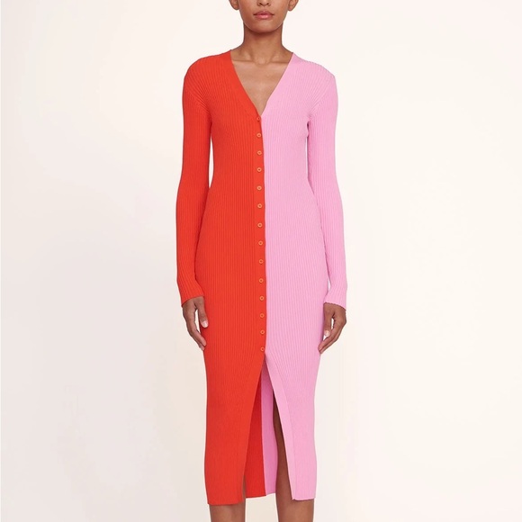 STAUD Dresses & Skirts - Never worn Staud two tone dress